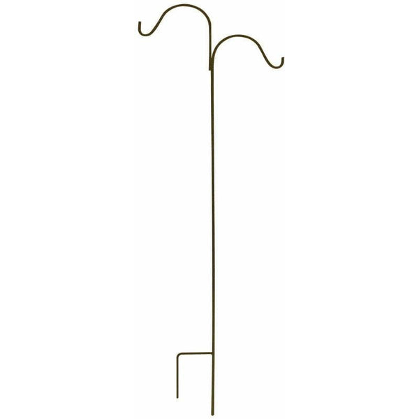 64" Double Bronze Shepherd Hook - LOCAL PICK-UP ONLY!