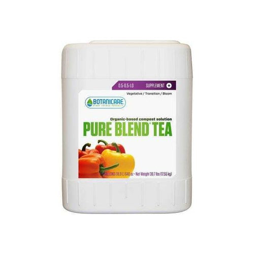 Botanicare Pure Blend Tea - Organic Plant Nutrient Solution - 5.0 Gallons