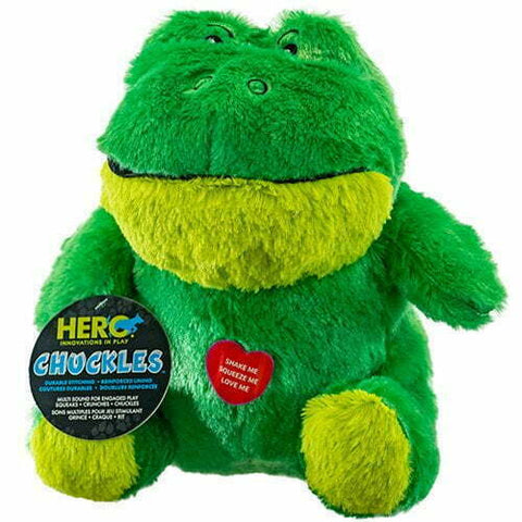 Hero Chuckles 2.0 Frog Plush Dog Toy