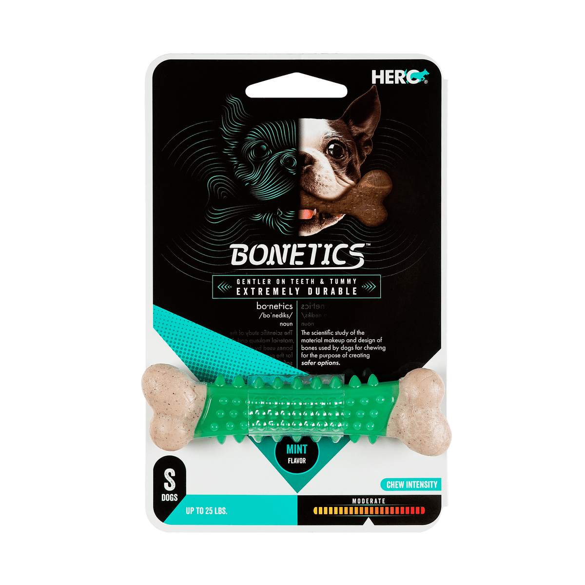 Bonetics 5" Dental Bone Mint Dog Chew