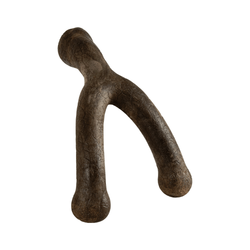 Bonetics 7.5" Bacon Flavor Wishbone Chew Toy