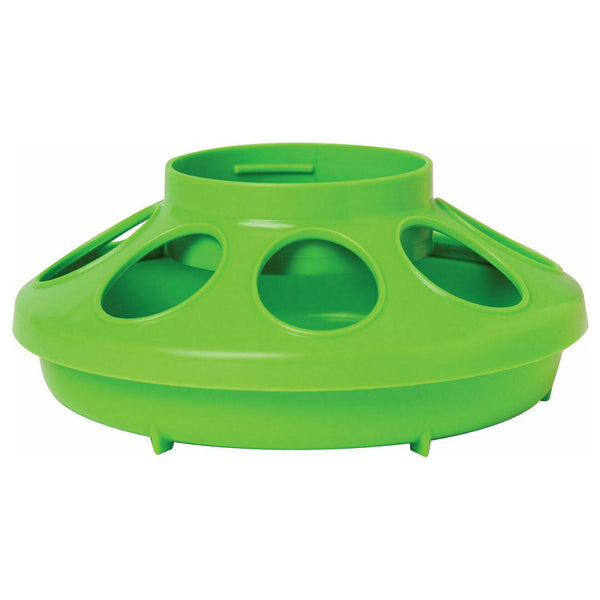 1 Quart Plastic Green Feeder Base
