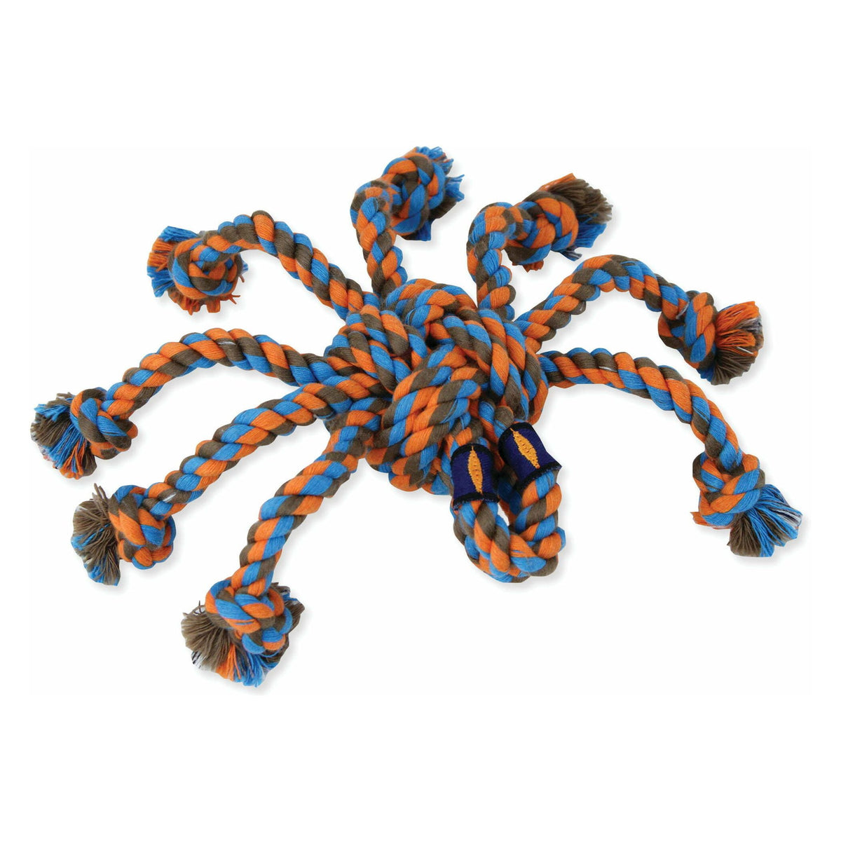 Mammoth Spider 11-Inch Medium Dog Toy: Durable Plush Toy for Active Canines