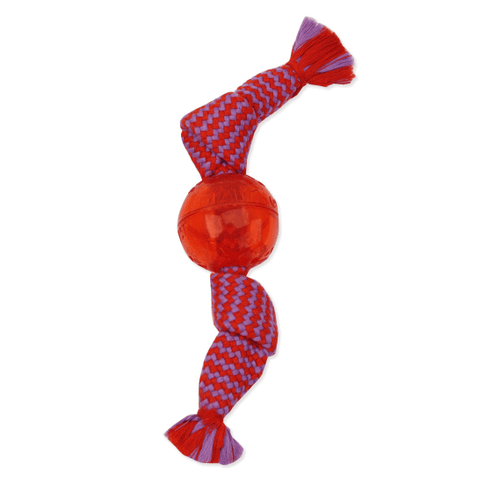 Mammoth Small 9in. Candy Wrap Squeaker Ball Dog Toy