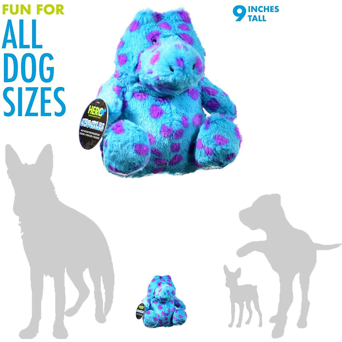 Hero Chuckles Alligator Dog Toy