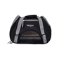 Bergan Comfort Carrier Black/Gray - Soft-Sided Pet Travel Bag for Cats and Small Dogs - Airline Approved