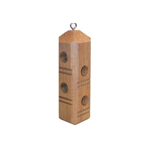 Wildlife Sciences Cedar Bevel Cut Post Feeder