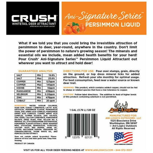 Ani-Logics Crush Persimmon Liquid-1 Gallon