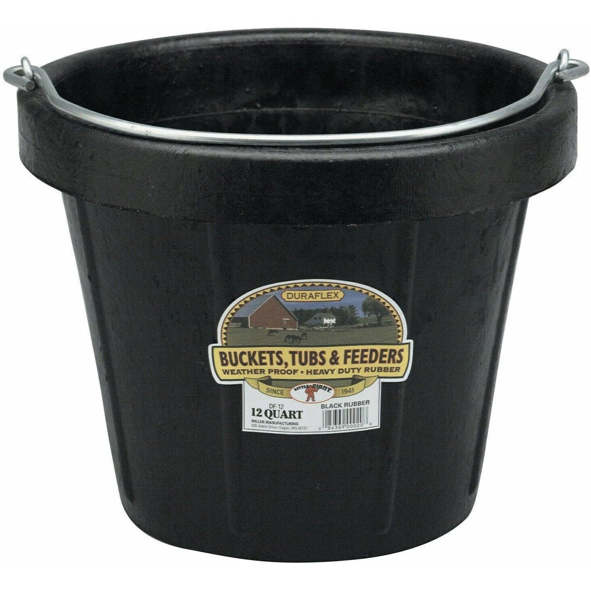 12 Quart Heavyweight Rubber Pail