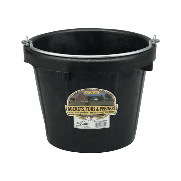 8 Quart Light-Duty Rubber Pail