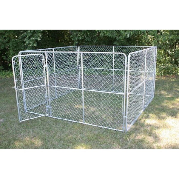 Chainlink Dog Kennel-10'x10'x6' [Local Pickup Only]