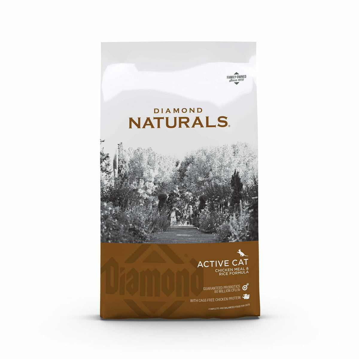 6 Lb Diamond Naturals Active Chicken & Rice Dry Cat Food