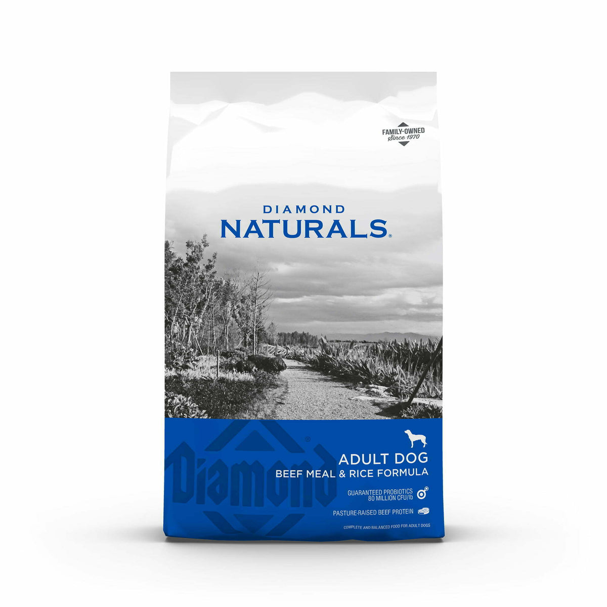 40 Lbs. Diamond Naturals Beef and Rice Meal Dog Food