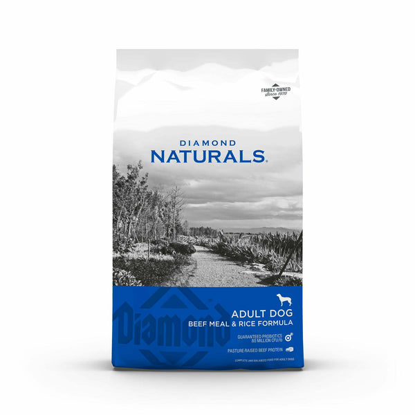 40 Lbs. Diamond Naturals Beef and Rice Meal Dog Food
