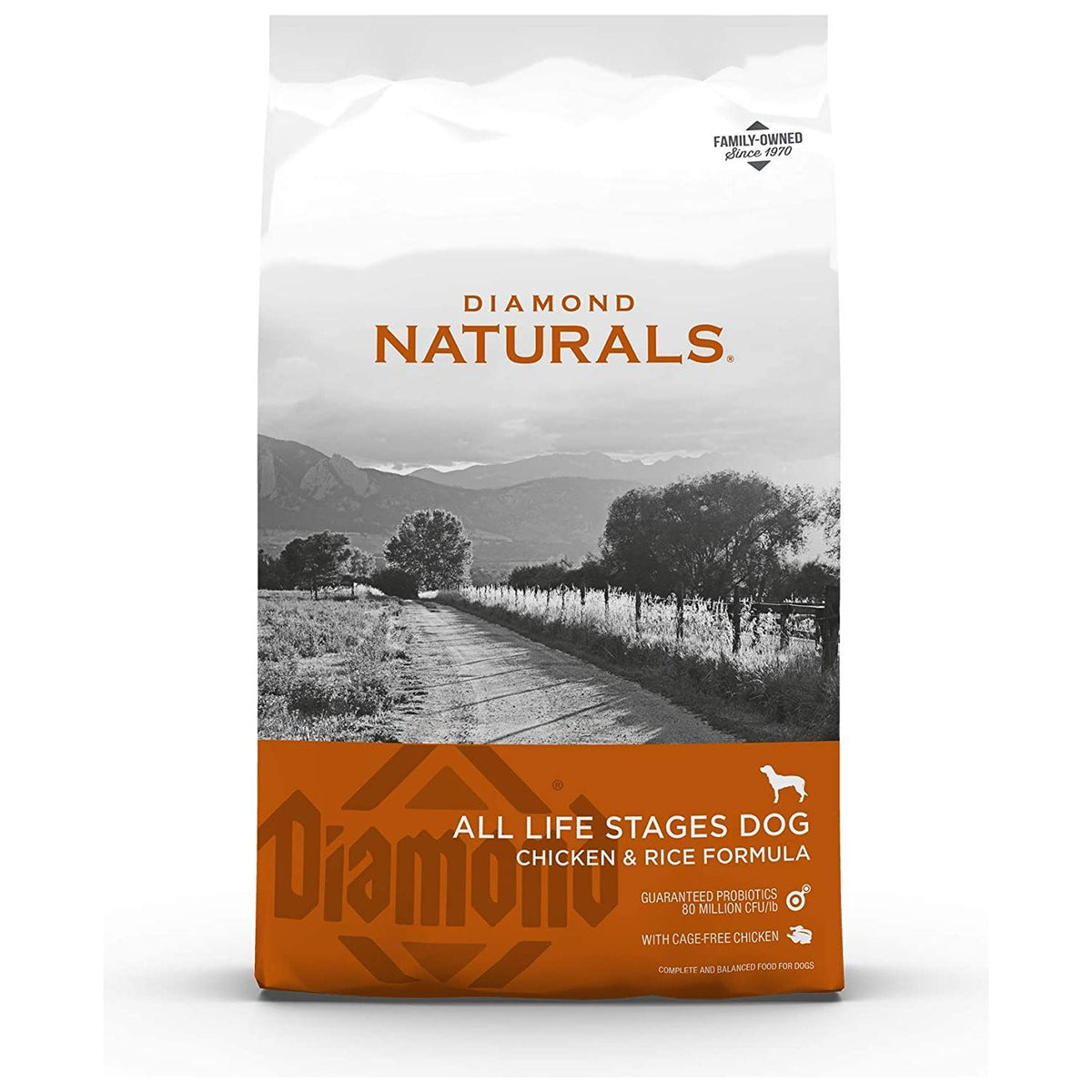40 Lbs. Diamond Naturals All Life Stages Chicken and Rice Adult Dog Food