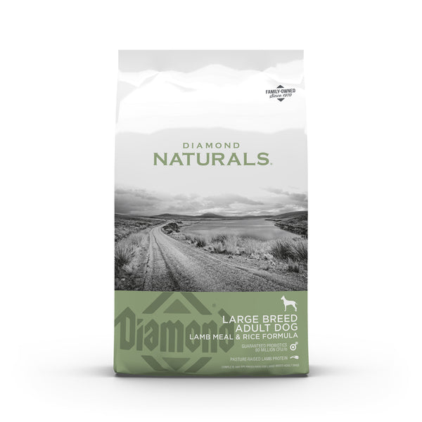 40 Lbs. Diamond Naturals Lamb and Rice Large Breed Adult Dog Food