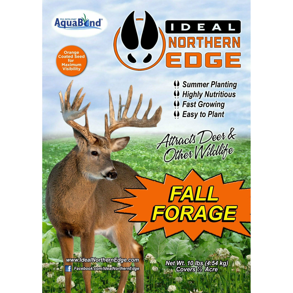 food plot seed for fall planting 10Lb Ideal Northern Edge Fall Forage Food Plot Mix