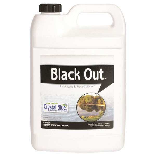 CRYSTAL BLUE 1 GAL BLACK OUT