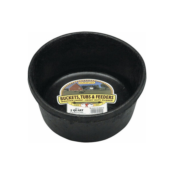 6.5 Gallon Rubber Feeder Tub with Hooks