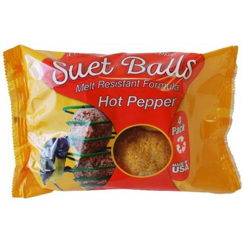 Hot Pepper Suet Balls for Wild Birds