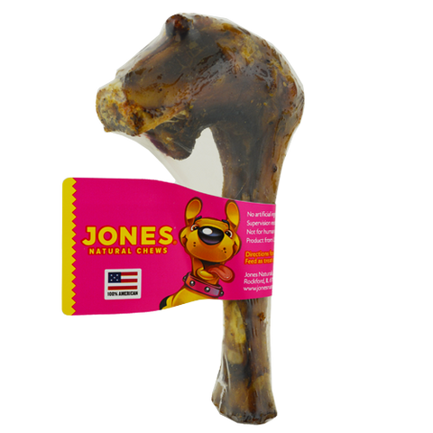 Jones Bones 5-7 Inch Lamb Shank Wrapped Bone