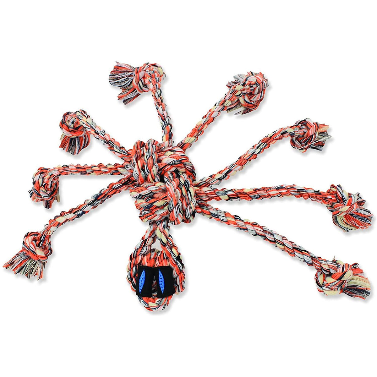Mammoth Spider 11-Inch Medium Dog Toy: Durable Plush Toy for Active Canines