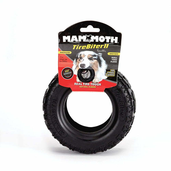 Mammoth Medium 5in. Tire Biter Dog Toy