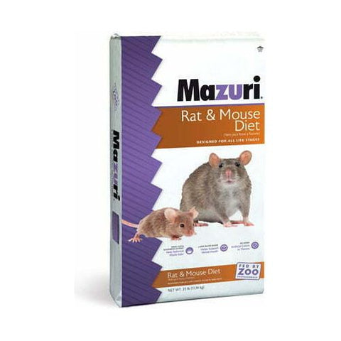 25 Lbs. Mazuri Rat & Mouse Diet