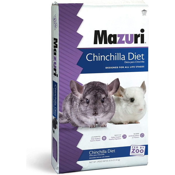 25 Lbs. Purina Mazuri Chinchilla Food