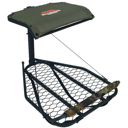 M50 Millennium Steel Leveling Hang On w/Footrest (Includes NEW Safe-Link 35' Safety Line)