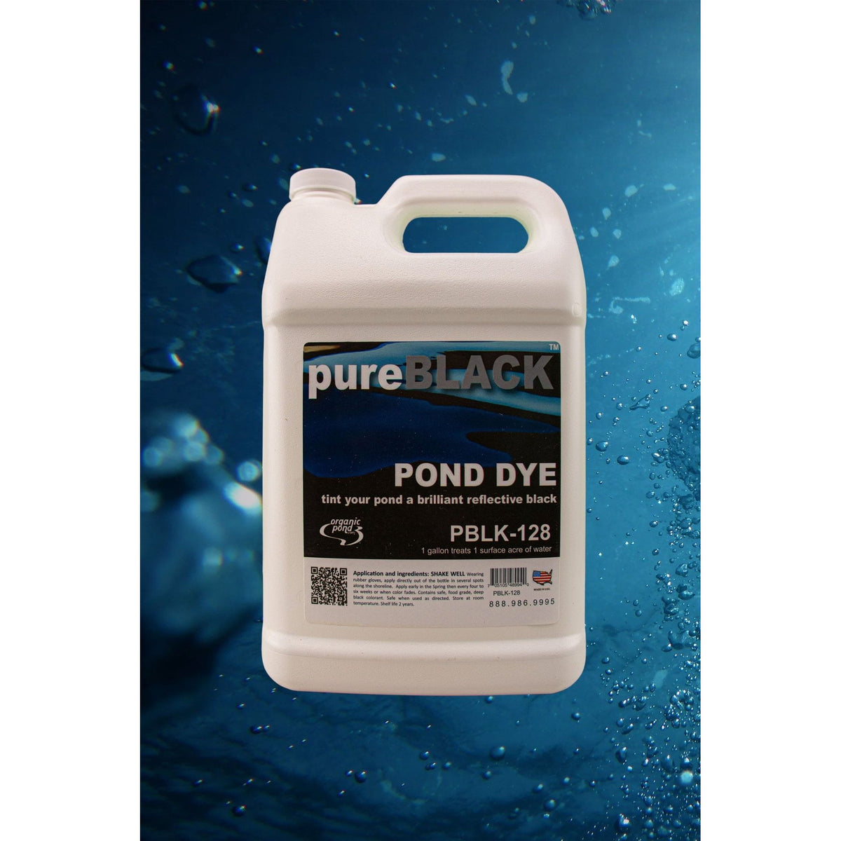 GAL PUREBLACK POND DYE/PBLK128