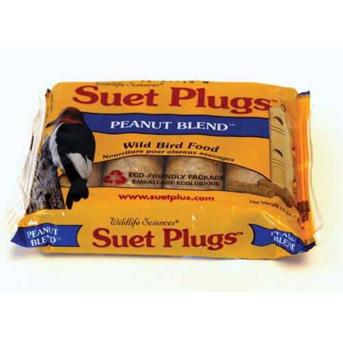 Peanut Blend Suet Plug Premium Bird Feed Plugs Packed with Nutritiou