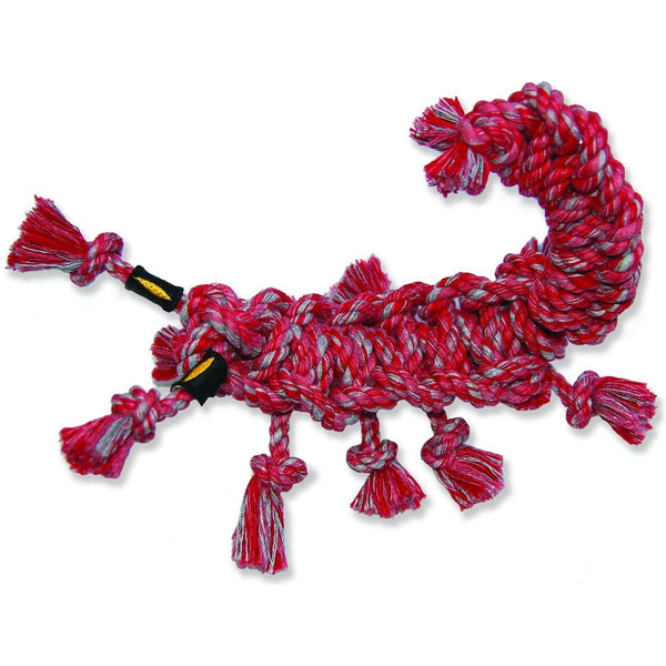 Mammoth Medium 10-Inch Scorpion Dog Toy: Durable Plush Toy for Active Canines