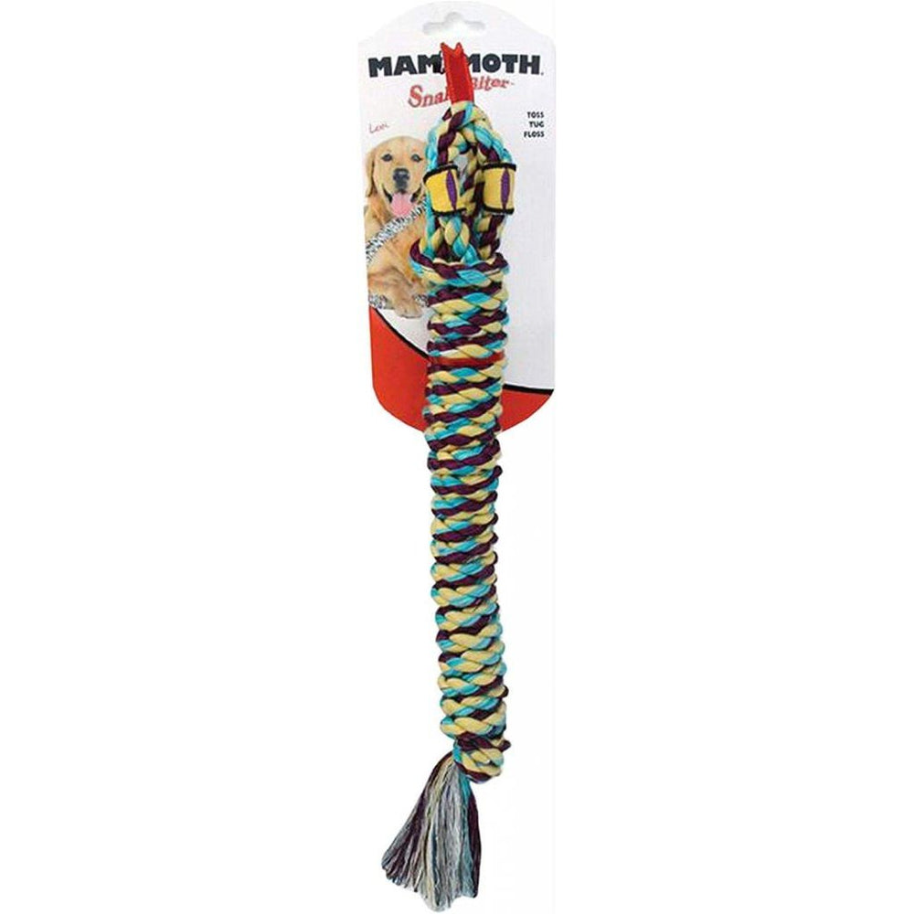 Mammoth Medium 18" Shorty Snakebiter Dog Toy for Medium Dogs