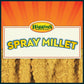 25 lb. Higgins Spray Millet - Natural Foraging Treat for All Bird Species, Hand-Selected at Harvest, Non-GMO, Pesticide-Free, Sun-Dried, and Nutrient-Packed - Perfect for Companion Birds and Wild Bird Feeders
