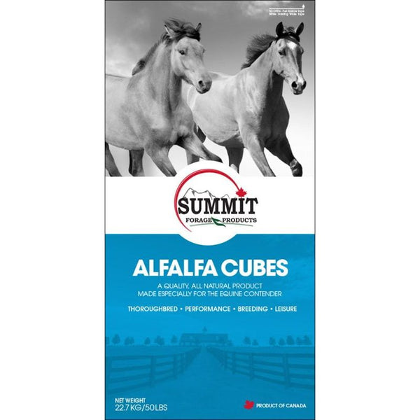 50 Lb. Summit Alfalfa Cubes