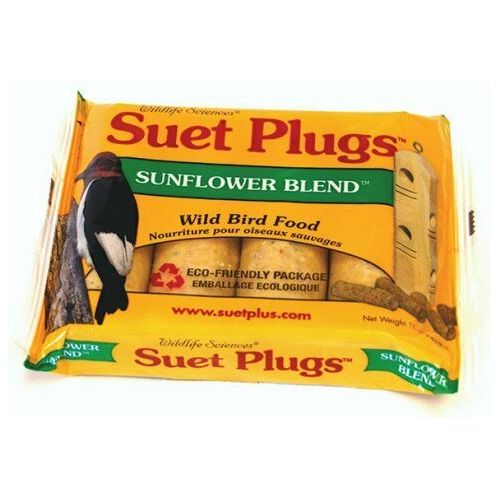 Wildlife Sciences Sunflower Blend Suet Plugs