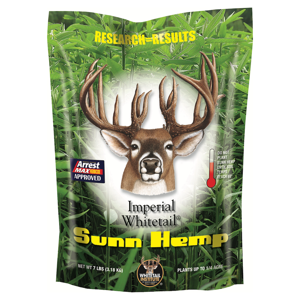 whitetail institute arrest herbicide 7 lb. Premium Whitetail Sunn Hemp Seed