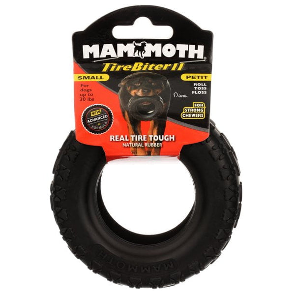 Mammoth Small 3.75in. Tire Biter Dog Toy