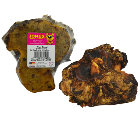 Jones Bones 4-5 Inch Top Crest Wrapped Beef Bone
