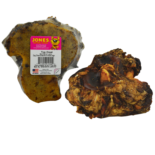 Jones Bones 4-5 Inch Top Crest Wrapped Beef Bone