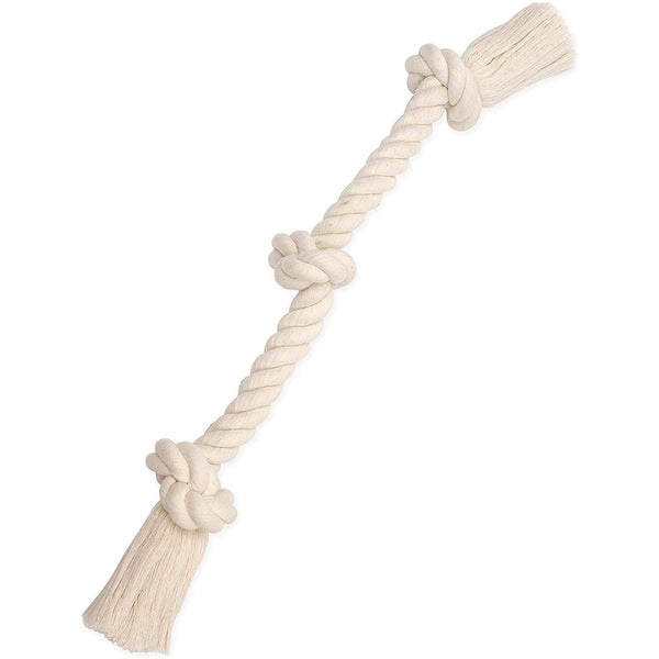Mammoth XLarge 36in. White Knot Rope Dog Toy