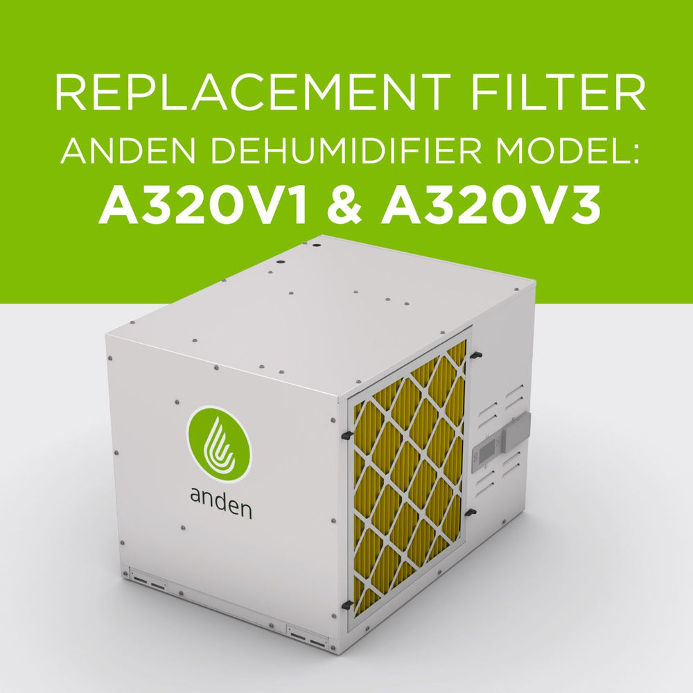 Anden 5813 Replacement Filter for A320 Dehumidifier - MERV 11, High-Efficiency Dual Layered