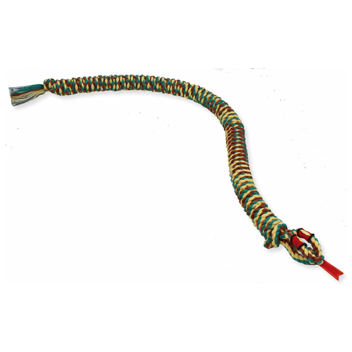 Mammoth Medium 34-Inch SnakeBiter: Durable Plush Dog Toy for Medium to Large Breeds