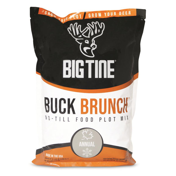 4 lbs Big Tine Buck Brunch Food Plot Mix - Premium Deer Attractant for Enticing Wildlife