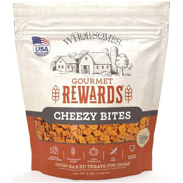 3Lb Wholesome Rewards Cheezy Bites Biscuits