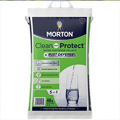 Morton Clean & Protect with Rust-Out - 40.0 lbs | Rust Stain Remover for Cleaner Surfaces
