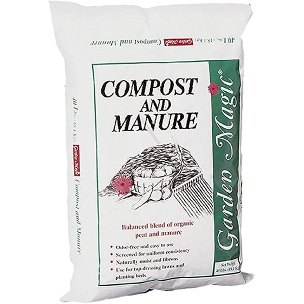 40 Lbs. Garden Magic Compost & Manure