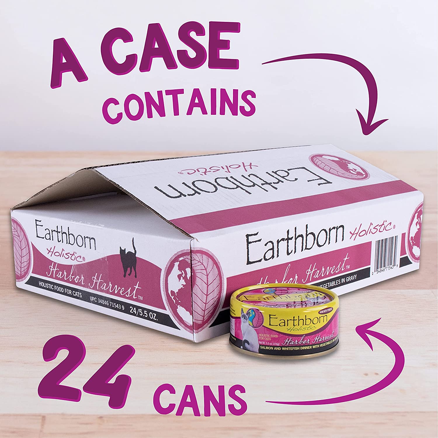 3 oz Earthborn Harbor Harvest Canned Cat & Kitten Food Standish