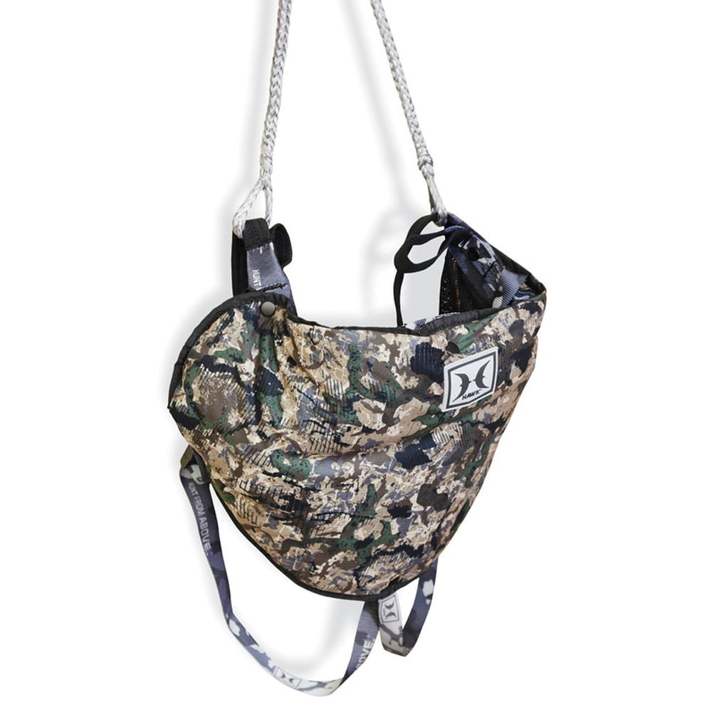 Hawk Helium Hammock Tree Saddle - Chaos Camo Pattern